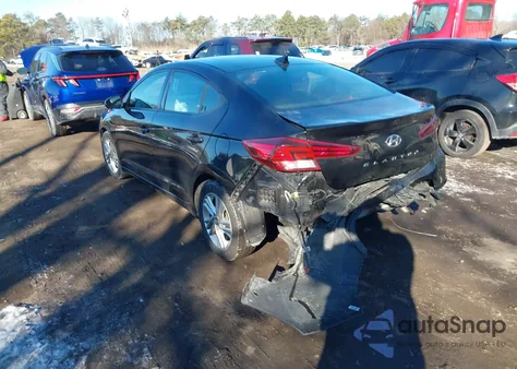 2019 Hyundai Elantra Sel from USA, damaged, VIN KMHD84LF3KU794209